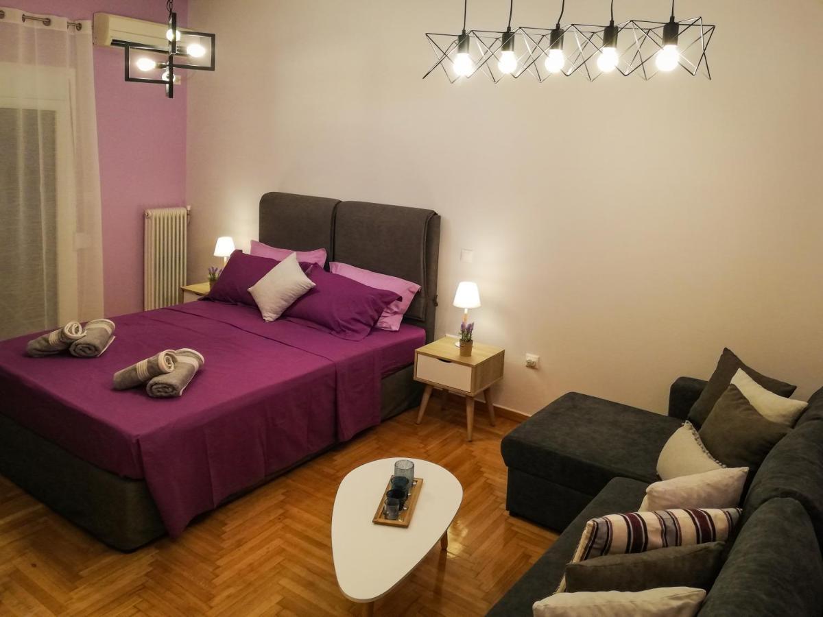 Stylish Modern Studio In The Heart Of Athene Buitenkant foto
