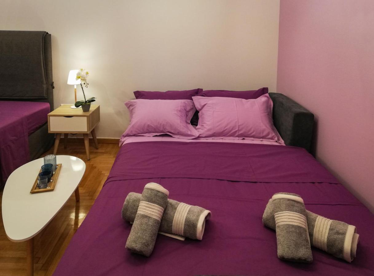 Stylish Modern Studio In The Heart Of Athene Buitenkant foto