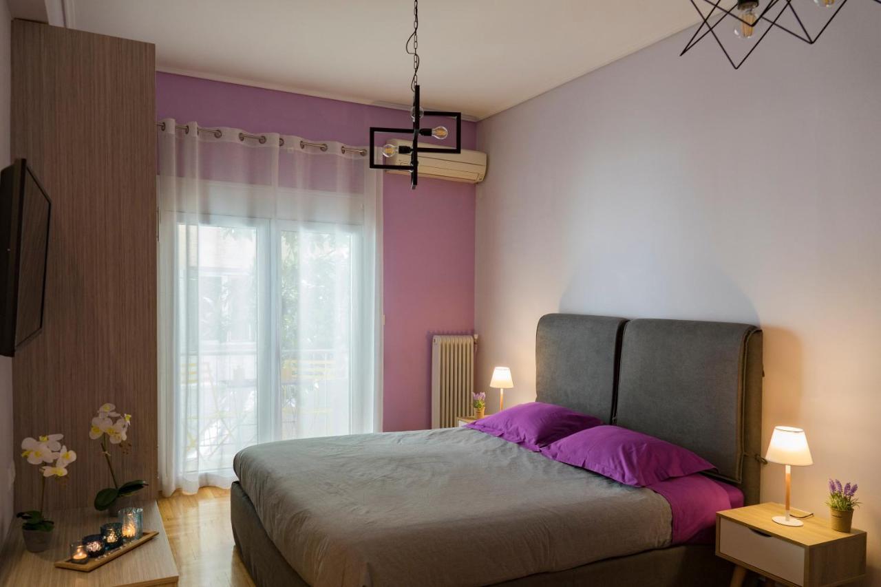 Stylish Modern Studio In The Heart Of Athene Buitenkant foto